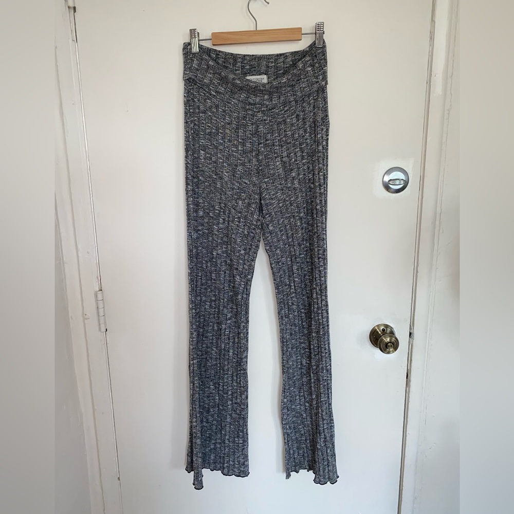 Out from Under Ribbed flared pants